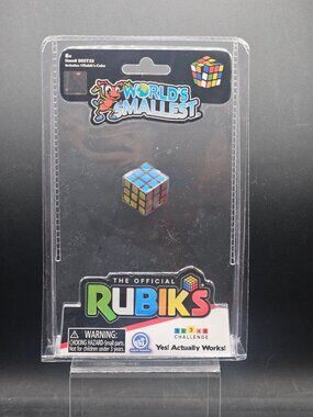 Worlds Smallest Rubiks Cube Official Super Impulse Puzzle Toy